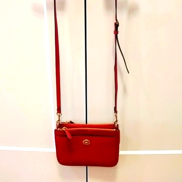 Coach Slim Turnlock Crossbody Bag - Picture 2 of 8